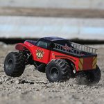 ECX Axe RTR: 1/10 2wd Monster Truck 2S LiPo пакет