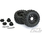 Pro-Line Badlands MX28 2.8" All Terrain Tires Mounted Removable Hex Wheels 10125-10