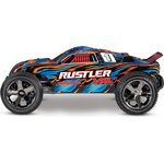 Traxxas Rustler VXL 2WD 1/10 RTR TQi TSM OrangeX w/o Batt/Charger