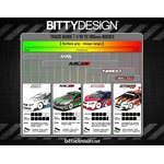 Bittydesign BittyDesign MC10 Clear 1/10 TC body, 0.75mm (EFRA 4042)