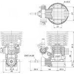 O.S.Engines B2103 TYPE R / T-2100SC COMBO SET