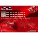 SWorkz SWORKz Titan Coated 2,5mm HEX Power Tool Wrench Tip SW621005