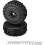 JConcepts MAGMA TIRES (Yellow Compound) PRE-MOUNTED ON CHEETAH WHEELS (17mm And 12mm Hexes)