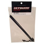 Ultimate Racing Black Receiver Antenna Tube With Cap (1pc)