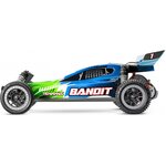 Traxxas Bandit 2WD 1/10 RTR TQ Green with USB-C charger/ 7 cell NiMH 3000mAH