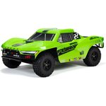 ARRMA RC 1/10 FURY MEGA 550 2WD Short Course Truck RTR green