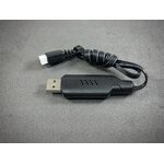 Absima USB cable charger - 2S LiPo 2A/8W.