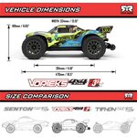 ARRMA RC Vorteks 4X4 223S Blx Brushless 1/10Th 4Wd Stadium Truck