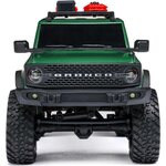 Axial 1/24 SCX24 Ford Bronco 4X4 RTR Brushed Rock Crawler (Battery & Charger Included), Green