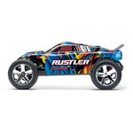 Traxxas Rustler 2WD 1/10 RTR TQ - ilman akkua ja laturia TRX37054-4