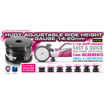 Hudy Adjustable Ride Height Gauge 14-20mm 107740