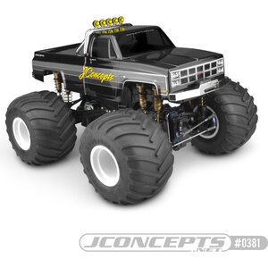 JConcepts 1982 Gmc K2500 Traxxas Stampede, Clod Buster Body