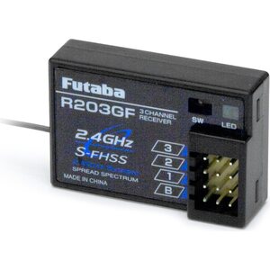 Futaba 3PV Radio with R203GF 2.4GHz S/T-FHSS