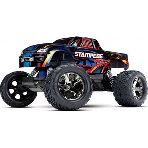Traxxas Stampede VXL 2WD 1/10 RTR TQi TSM LiPo akulla ja laturilla