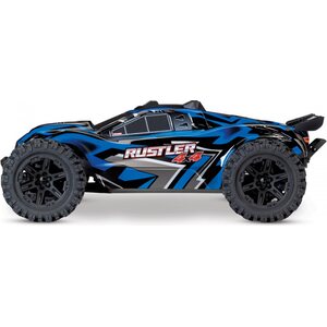 Traxxas Rustler 4X4 XL-5 1/10 Stadium Truck with Batt/Charger