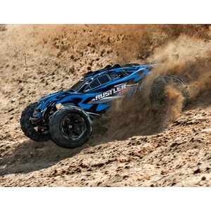 Traxxas Rustler 4X4 XL-5 1/10 Stadium Truck with Batt/Charger