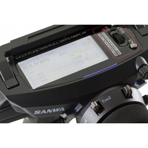 Sanwa MT-44 Piano Black 2,4GHz FHSS-3 FHSS-4 + RX-482 receiver 101A32174A