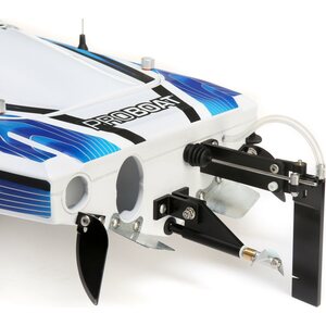 Proboat Sonicwake 36" Self-Righting Brushless Deep-V RTR, Black / White