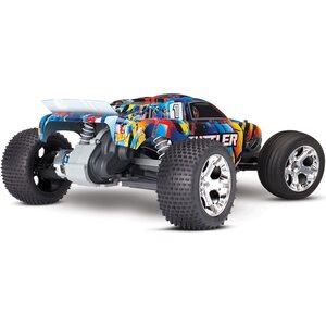 Traxxas Rustler 2WD 1/10 RTR TQ - Akulla ja laturilla