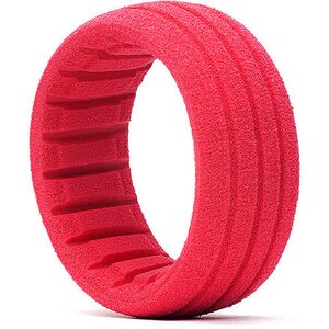 AKA 1:8 Buggy P1 (Super Soft - Long Wear) Evo Wheel Pre-Mounted White