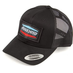 Team Associated SP432 Tri Trucker Hat, curved bill