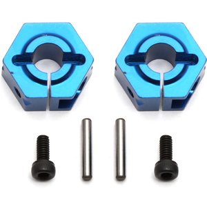 Team Associated Clamping Hexes, rear 91442
