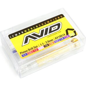 Avid Piston Drill Set | 1.1 - 2.0mm