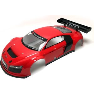 Kyosho Body Shell Audi R8 Lms Inferno Gt2 (Painted) - Red K.Igb109