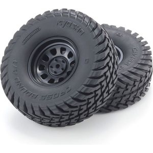 Kyosho TYRES & WHEELS OUTLAW RAMPAGE (2) K.OLTH001BK