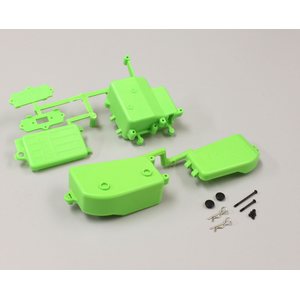 Kyosho Receiver And Battery Box Inferno Mp9 - Fluo Green K.Iff001Kg