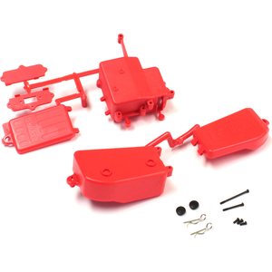 Kyosho Receiver And Battery Box Inferno Mp9 - Red K.Iff001Kr