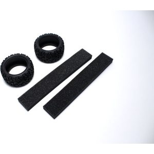Kyosho Block Tyres With Inner Rage Ve (2) K.Fat301