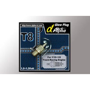 Alpha Platinum Turbo glow plug T8 COLD