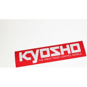 Kyosho KYOSHO SQUARE LOGO STICKER (L) W360xH90 K.87004