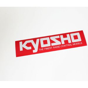 Kyosho KYOSHO SQUARE LOGO STICKER (M) W290xH72 K.87003