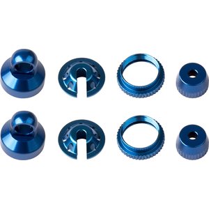 Element RC Enduro Shock Parts, blue aluminum 42085
