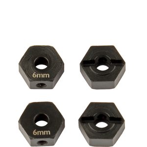 Element RC FT Enduro Wheel Hexes, 6 mm, steel 42076