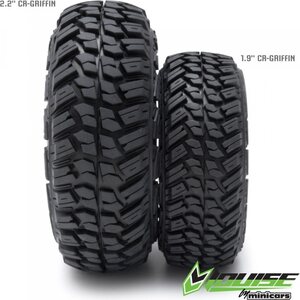 Louise Tire & Wheel CR-GRIFFIN 1.9" Black (2)