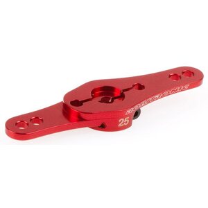 Robitronic Aluminium Servo Double Arm 25T(Up/Down)Red