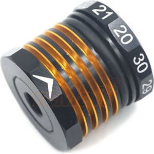 Arrowmax 20-30mm Adjustable Ride Height Gauge Black Golden AM-171095