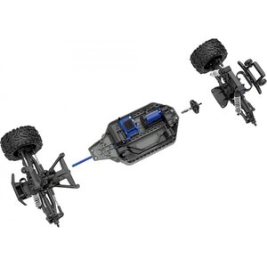 Traxxas Rustler 4x4 VXL 1/10 RTR TQi TSM LiPo parcel