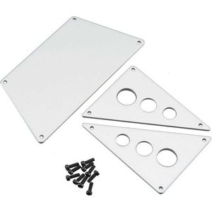 Axial AX30530 Front Skid Plates Alum Silver