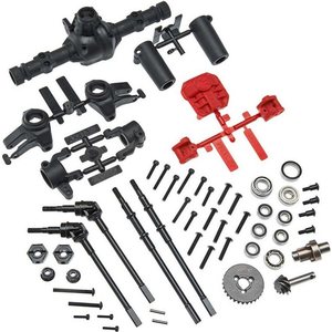 Axial AX31438 AR44 Locked Axle Set Front/Rear Complete