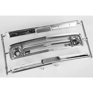 Axial AX31560 67 Chevy C/10 Grille Bumpers Chrome/Black