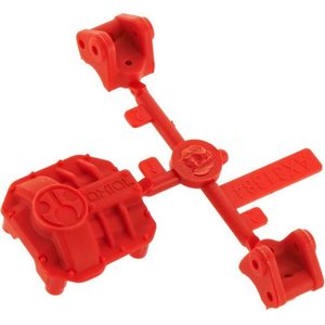 Axial AX31384 AR44 Differential Cover/Link Mounts Red