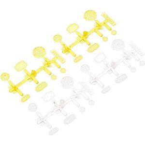 Axial AX80049 LED Lens Set Yellow/Clear (4)