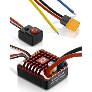 Hobbywing QuicRun 1080 WP Crawler Brushed 80A Esc 30112750