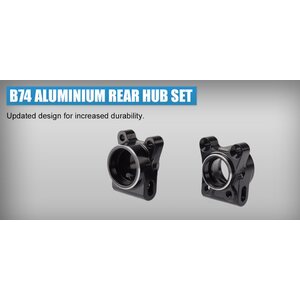 Revolution Design B74 ALUMINIUM REAR HUB SET RDRP0489