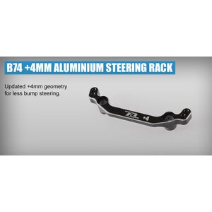 Revolution Design B74 +4MM ALUMINIUM STEERING RACK RDRP0499