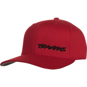 Traxxas 1187-RBL-LXL Flex Hat Curved Bill Red/Black Traxxas L-XL